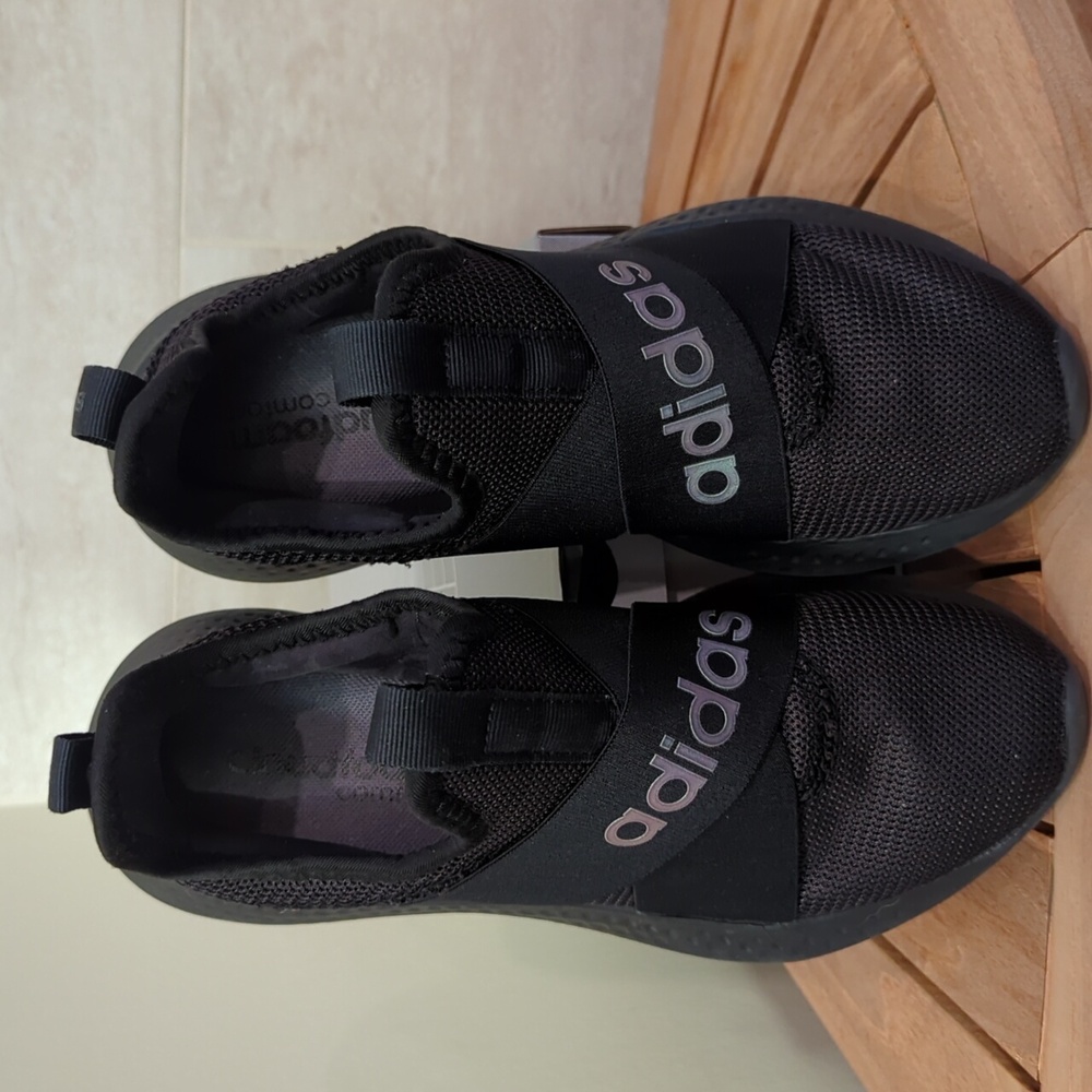 Adidas Puremotion Adapt Shoes in Black (Size 6)